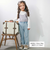 ラメニットビスチェ+テレコTシャツ2点セット(90~130cm)