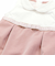 チェックリボンポイントロンパース(70~80cm)