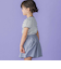 ツイード風ランダムタックキュロットパンツ(95~150cm)