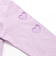 ハートくり抜き刺しゅう長袖Tシャツ(95~160cm)