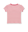 リブボーダーリボンポイントTシャツ(95~150cm)