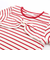 リブボーダーリボンポイントTシャツ(95~150cm)