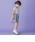 リブボーダーリボンポイントTシャツ(95~150cm)