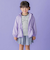 リブボーダーリボンポイントTシャツ(95~150cm)