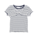 リブボーダーリボンポイントTシャツ(95~150cm)