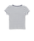 リブボーダーリボンポイントTシャツ(95~150cm)
