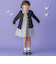 チュールテープリボンポイントカーディガン(95~160cm)