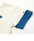 ロゴパッチＴシャツ＋ボーダーロンＴ セット(100~160cm)