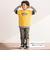 ロゴパッチＴシャツ＋ボーダーロンＴ セット(100~160cm)
