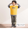 ロゴパッチＴシャツ＋ボーダーロンＴ セット(100~160cm)