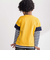 ロゴパッチＴシャツ＋ボーダーロンＴ セット(100~160cm)