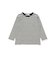 ロゴパッチＴシャツ＋ボーダーロンＴ セット(100~160cm)