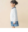 レーシーカットソー長袖カーディガン(95~150cm)