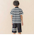 ストレッチチノライン切替ハーフパンツ(95~160cm)