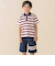 ストレッチチノライン切替ハーフパンツ(95~160cm)