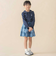 マドラスチェックくるみボタン切り替えショートパンツ(95~150cm)