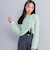 【 ニコ☆プチ 掲載 】肩あきTシャツ＆シャーリングトップセット(130~160cm)