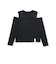【 ニコ☆プチ 掲載 】肩あきTシャツ＆シャーリングトップセット(130~160cm)