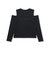 【 ニコ☆プチ 掲載 】肩あきTシャツ＆シャーリングトップセット(130~160cm)