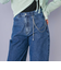 【 ニコ☆プチ 掲載 】チャーム付きサイドカットアウトデニムパンツ(130~160cm)