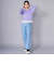 【 ニコ☆プチ 掲載 】チャーム付きサイドカットアウトデニムパンツ(130~160cm)