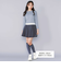 【 ニコ☆プチ 掲載 】クロスネック裾花柄Tシャツ(130~160cm)
