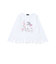 エッフェル塔フラワーモチーフスムース長袖Tシャツ(90~160cm)