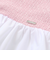 【お揃い】ブロッサムラメツイード×ブロード切替レイヤード風ブラウス(100~150cm)