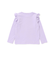 おすましプードル肩フリルスムース長袖Tシャツ(80~150cm)
