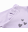 おすましプードル肩フリルスムース長袖Tシャツ(80~150cm)