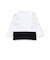 配色ドローイングロゴ天竺長袖Tシャツ(90~160cm)
