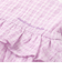 【お揃い】ワッシャーチェックキャミ重ね着風長袖Tシャツ(80~130cm)