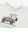天竺スパンフライス配色くるまプリント長袖Tシャツ(80~130cm)