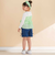 デニムニットハーフパンツ(80~130cm)