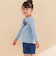 デニムニットハーフパンツ(80~130cm)