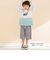ストライプｘ天竺ハーフパンツ(80~130cm)