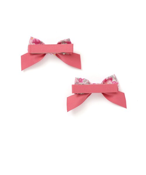 new!リバティリボンのクリップ♡ベビーヘアクリップ♡セミオーダー  