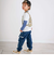 重ね着風リュックプリントTシャツ(80~130cm)