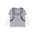 重ね着風リュックプリントTシャツ(80~130cm)
