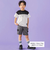 【撥水】ポケットメッシュ切り替えサイドポケットハーフパンツ(95~150cm)