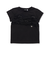チュールリボン切り替え天竺半袖Tシャツ(95~150cm)