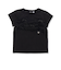 チュールリボン切り替え天竺半袖Tシャツ(95~150cm)