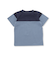 バイカラーBIGロゴプリント天竺半袖Tシャツ(95~160cm)