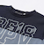 バイカラーBIGロゴプリント天竺半袖Tシャツ(95~160cm)
