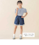 裾ダブルラインマリン風キュロットパンツ(95~160cm)