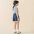 裾ダブルラインマリン風キュロットパンツ(95~160cm)