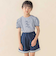 裾ダブルラインマリン風キュロットパンツ(95~160cm)