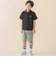 チノストレッチアウトポケットミリタリーハーフパンツ(95~160cm)