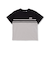 天竺バイカラーステッチテープポイント半袖Tシャツ(95~160cm)