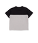 天竺バイカラーステッチテープポイント半袖Tシャツ(95~160cm)